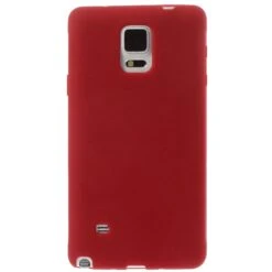 Coque Galaxy Note 4 Silicone Naked Rouge -All For Phone Magasin coque galaxy note 4 frac1052 1