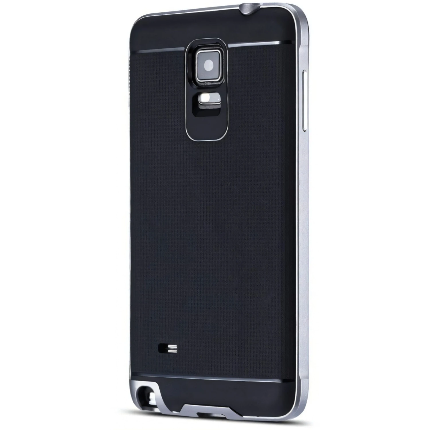 Coque Galaxy Note 4 Silicone Hybrid Gris 4 Coque Galaxy Note 4 Silicone Hybrid Gris – Image 2