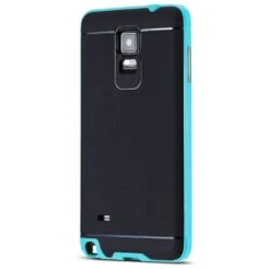 Coque Galaxy Note 4 Silicone Hybrid Bleu 6 Coque Galaxy Note 4 Silicone Hybrid Bleu -All For Phone Magasin coque galaxy note 4 frac1093 1
