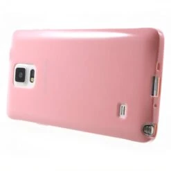 Coque Galaxy Note 4 Silicone Soft Rose -All For Phone Magasin coque galaxy note 4 frac1095 2