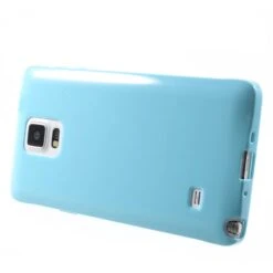 Coque Galaxy Note 4 Silicone Soft Bleu -All For Phone Magasin coque galaxy note 4 frac1096 2