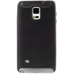 Coque Galaxy Note 4 Antichoc Silicone Hybrid Gris -All For Phone Magasin coque galaxy note 4 frac1606 1