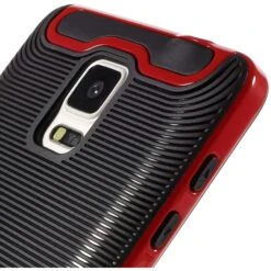 Coque Galaxy Note 4 Antichoc Silicone Hybrid Rouge -All For Phone Magasin coque galaxy note 4 frac1607 2