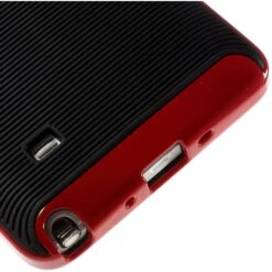 Coque Galaxy Note 4 Antichoc Silicone Hybrid Rouge -All For Phone Magasin coque galaxy note 4 frac1607 3