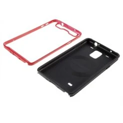 Coque Galaxy Note 4 Antichoc Silicone Hybrid Rouge -All For Phone Magasin coque galaxy note 4 frac1607 5