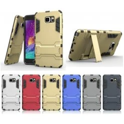 Coque Antichoc Galaxy Note 5 Hybride Avec Support Rouge -All For Phone Magasin coque galaxy note 5 frac2573 3