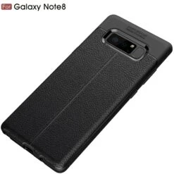 Coque Galaxy Note 8 Protection Litchi Noir -All For Phone Magasin coque galaxy note 8 frac1790 4