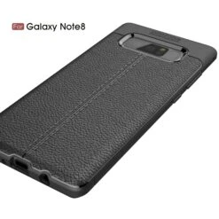 Coque Galaxy Note 8 Protection Litchi Noir -All For Phone Magasin coque galaxy note 8 frac1790 8