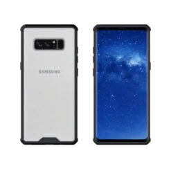 Coque Antichoc Transparente Galaxy Note 8 Noir -All For Phone Magasin coque galaxy note 8 frac2146 2