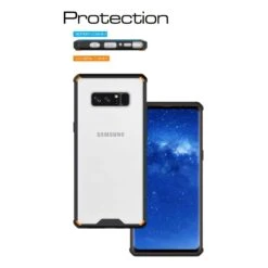 Coque Antichoc Transparente Galaxy Note 8 Noir -All For Phone Magasin coque galaxy note 8 frac2146 6