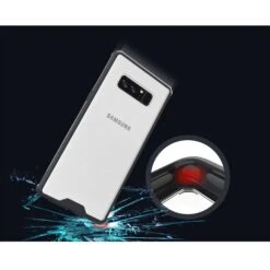Coque Antichoc Transparente Galaxy Note 8 Noir -All For Phone Magasin coque galaxy note 8 frac2146 7