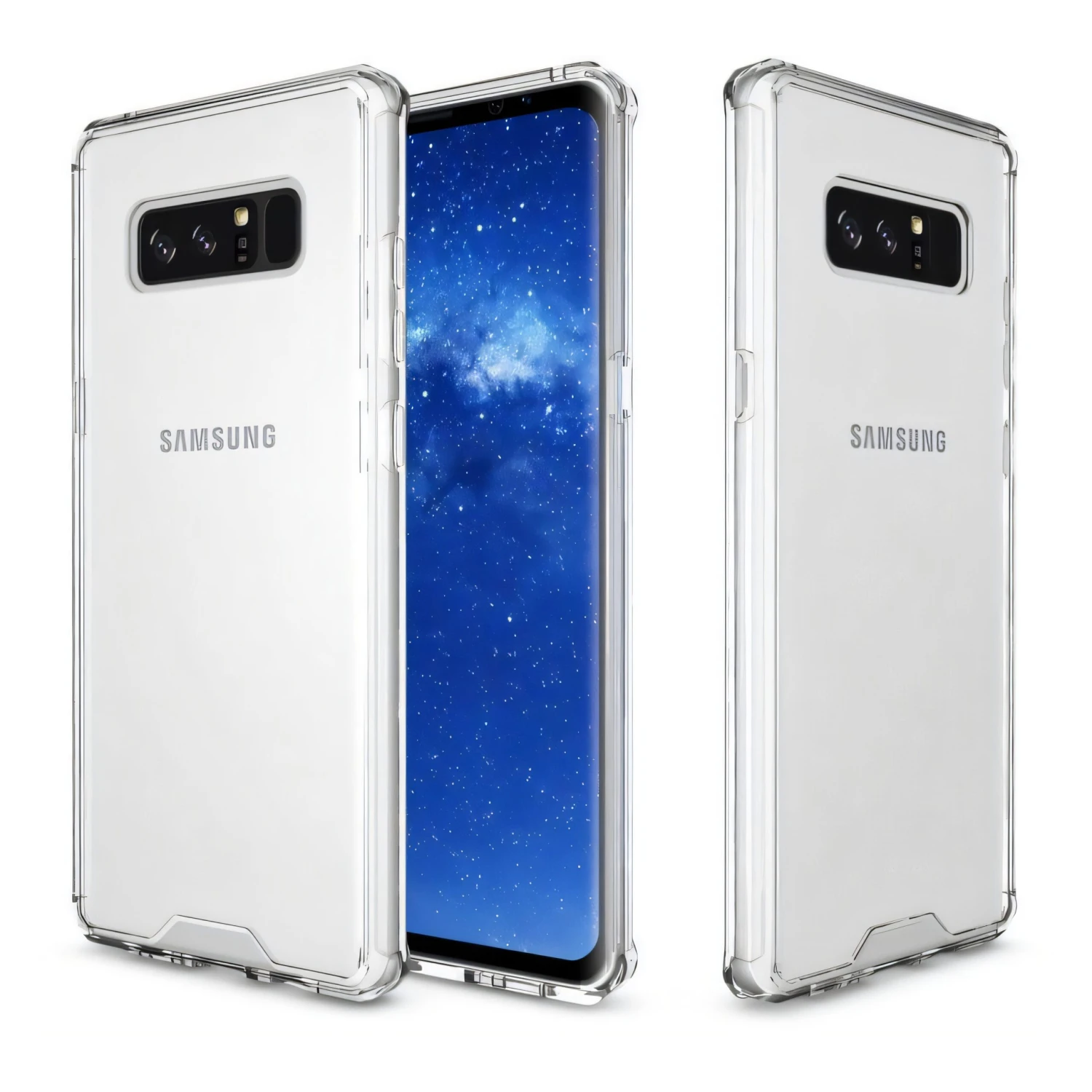 Coque Antichoc Transparente Galaxy Note 8 Transparent 4 Coque Antichoc Transparente Galaxy Note 8 Transparent – Image 2