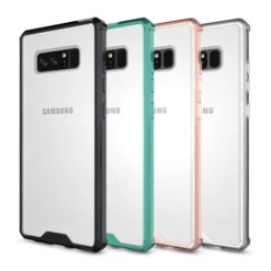 Coque Antichoc Transparente Galaxy Note 8 Rose -All For Phone Magasin coque galaxy note 8 frac2148 3