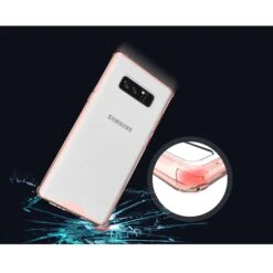 Coque Antichoc Transparente Galaxy Note 8 Rose -All For Phone Magasin coque galaxy note 8 frac2148 7