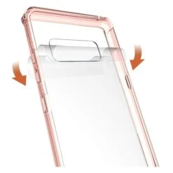 Coque Antichoc Transparente Galaxy Note 8 Rose -All For Phone Magasin coque galaxy note 8 frac2148 8