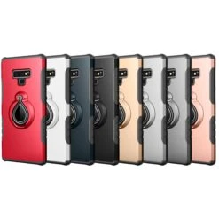 Coque Antichoc Galaxy Note 9 Avec Support Pivotant Noir