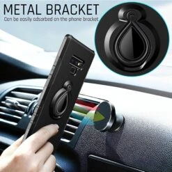 Coque Antichoc Galaxy Note 9 Avec Support Pivotant Noir -All For Phone Magasin coque galaxy note 9 frac2288 7