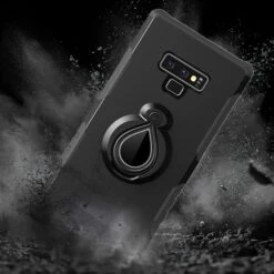 Coque Antichoc Galaxy Note 9 Avec Support Pivotant Noir -All For Phone Magasin coque galaxy note 9 frac2288 9