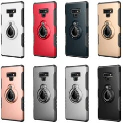 Coque Antichoc Galaxy Note 9 Avec Support Pivotant Blanc -All For Phone Magasin coque galaxy note 9 frac2289 2