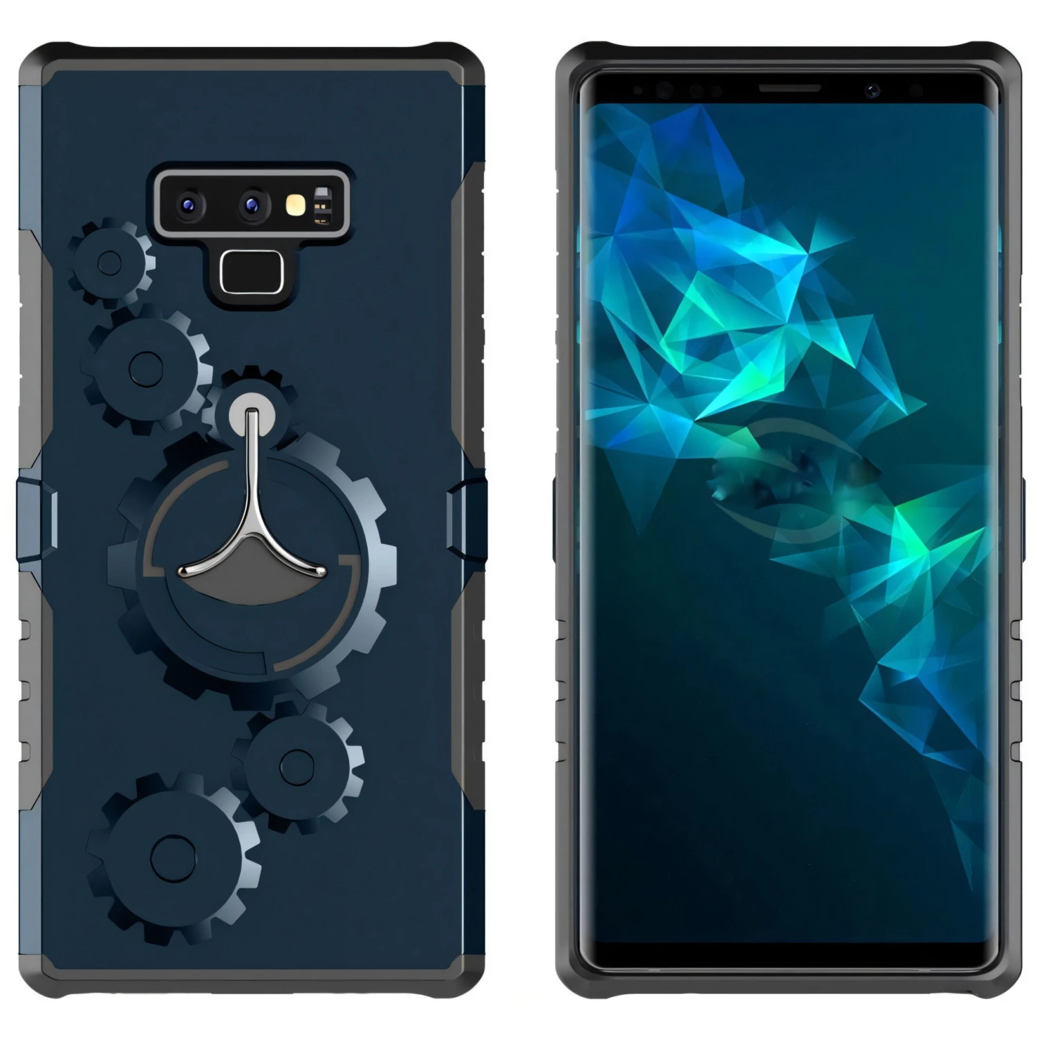 Coque Antichocs Galaxy Note 9 Cool Gear Bleu Foncé 4 Coque Antichocs Galaxy Note 9 Cool Gear Bleu Foncé – Image 2