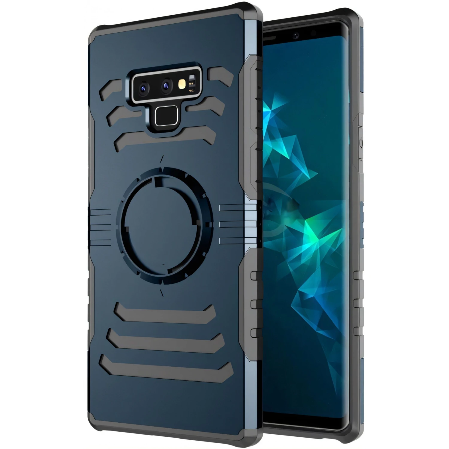 Coque Antichocs Galaxy Note 9 Hybride Magnetic Bleu Foncé 3 Coque Antichocs Galaxy Note 9 Hybride Magnetic Bleu Foncé