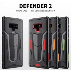 Coque Antichoc Galaxy Note 9 Hybride Defender II Nillkin Noir -All For Phone Magasin coque galaxy note 9 frac2299 7