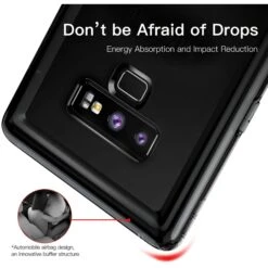 Coque Silicone Galaxy Note 9 Baseus Airbag Series Noir -All For Phone Magasin coque galaxy note 9 frac2305 10