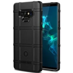 Coque Antichoc Samsung Galaxy Note 9 Square Grid Noir