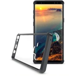 Coque Silicone Galaxy Note 9 Hybride Avec Bords Renforcés Noir -All For Phone Magasin coque galaxy note 9 frac2313 1