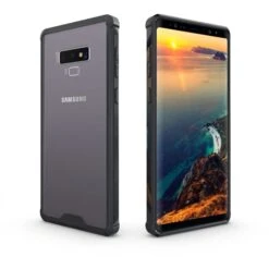 Coque Silicone Galaxy Note 9 Hybride Avec Bords Renforcés Noir -All For Phone Magasin coque galaxy note 9 frac2313 12