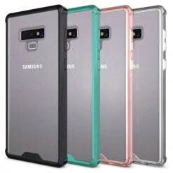 Coque Silicone Galaxy Note 9 Hybride Avec Bords Renforcés Noir -All For Phone Magasin coque galaxy note 9 frac2313 3