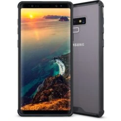 Coque Silicone Galaxy Note 9 Hybride Avec Bords Renforcés Noir -All For Phone Magasin coque galaxy note 9 frac2313 5