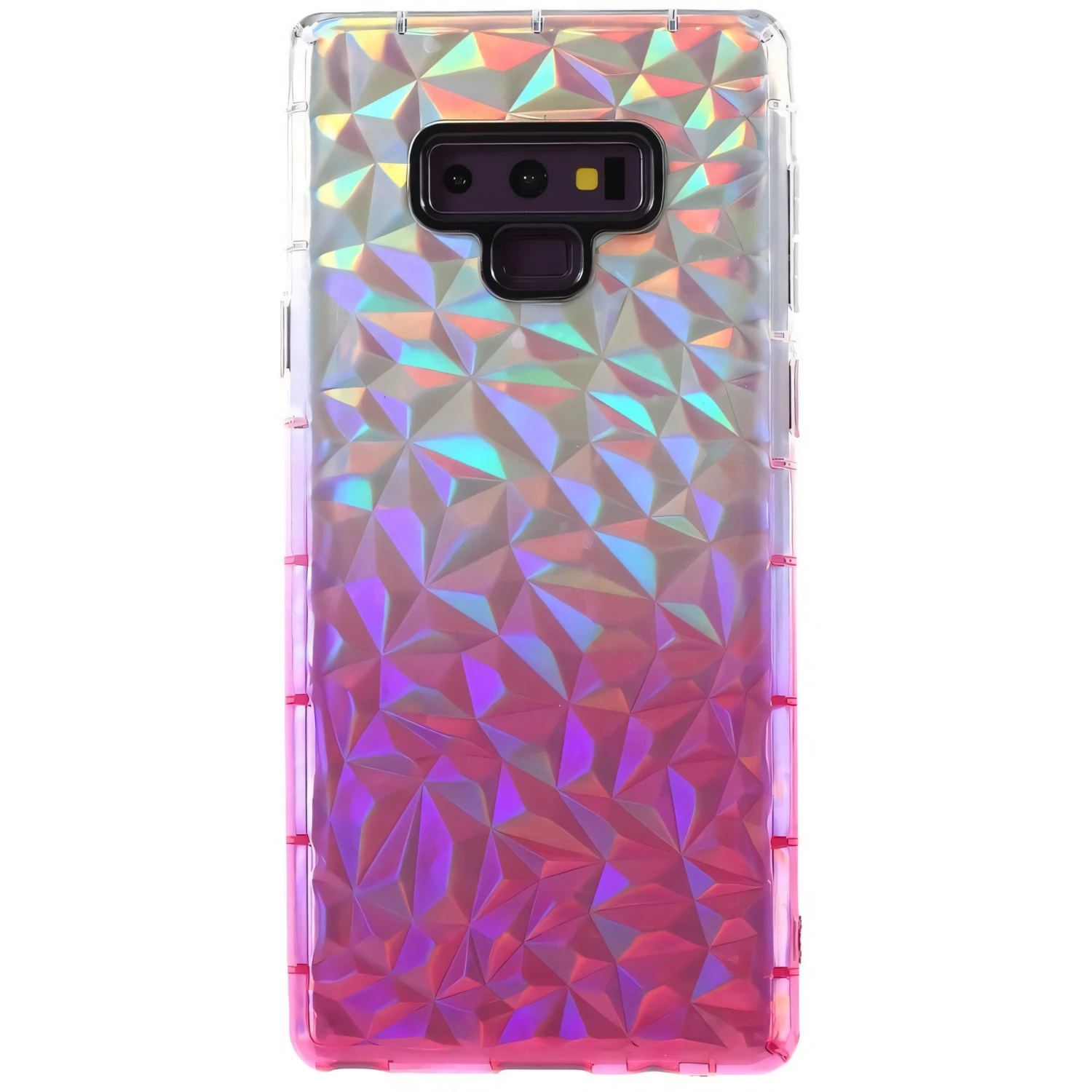 Coque Silicone Galaxy Note 9 Style Diamant Fushia 3 Coque Silicone Galaxy Note 9 Style Diamant Fushia