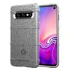Coque Silicone Antichoc Galaxy S10 Square Grid Gris -All For Phone Magasin coque galaxy s10 frac2845
