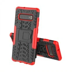 Coque Antichoc Hybride Samsung Galaxy S10 Rouge -All For Phone Magasin coque galaxy s10 frac2860 1