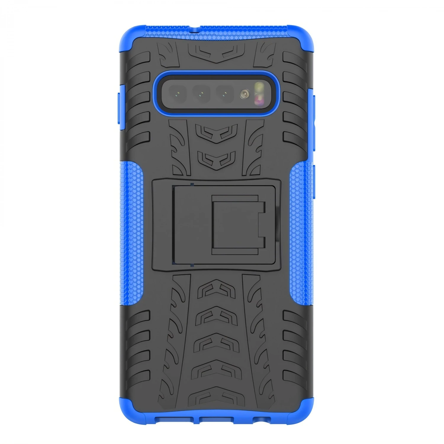 Coque Antichoc Hybride Samsung Galaxy S10 Bleu 8 Coque Antichoc Hybride Samsung Galaxy S10 Bleu – Image 6