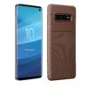 Coque Silicone Samsung Galaxy S10 Triangles Marron -All For Phone Magasin coque galaxy s10 frac2865