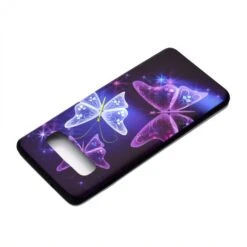 Coque Silicone Fantaisie Samsung Galaxy S10 - Papillons Noir -All For Phone Magasin coque galaxy s10 frac2892 3