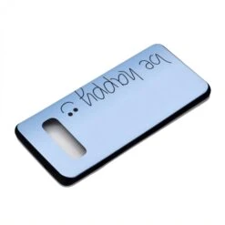 Coque Silicone Fantaisie Samsung Galaxy S10 - Bea Happy Bleu -All For Phone Magasin coque galaxy s10 frac2897 3