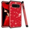 Coque Antichoc Hybride Galaxy S10 - Style Paillettes Rouge -All For Phone Magasin coque galaxy s10 frac2916