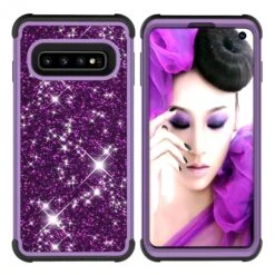 Coque Antichoc Hybride Galaxy S10 - Style Paillettes Violet 15 Coque Antichoc Hybride Galaxy S10 - Style Paillettes Violet -All For Phone Magasin coque galaxy s10 frac2919 5