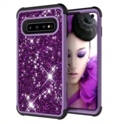 Coque Antichoc Hybride Galaxy S10 - Style Paillettes Violet 16 Coque Antichoc Hybride Galaxy S10 - Style Paillettes Violet -All For Phone Magasin coque galaxy s10 frac2919 6