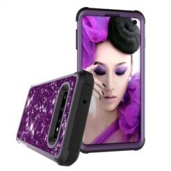 Coque Antichoc Hybride Galaxy S10 - Style Paillettes Violet 17 Coque Antichoc Hybride Galaxy S10 - Style Paillettes Violet -All For Phone Magasin coque galaxy s10 frac2919 7