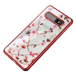 Coque Silicone Fantaisie Samsung Galaxy S10 De La Marque Sulada Rouge -All For Phone Magasin coque galaxy s10 frac2920 2