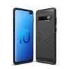Coque Silicone Galaxy S10 Plus Style Fibre De Carbone Noir -All For Phone Magasin coque galaxy s10 plus frac3872