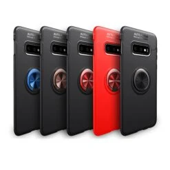 Coque Silicone Galaxy S10 Plus Avec Anneau Noir -All For Phone Magasin coque galaxy s10 plus frac3882 10