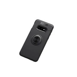 Coque Silicone Galaxy S10 Plus Avec Anneau Noir -All For Phone Magasin coque galaxy s10 plus frac3882 9