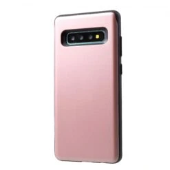 Coque Antichoc Galaxy S10 Plus Coulissant Mercury Or Rose -All For Phone Magasin coque galaxy s10 plus frac3890 4