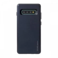 Coque Antichoc Galaxy S10 Plus Coulissant Mercury Bleu Foncé