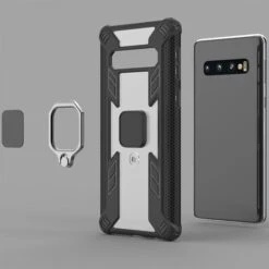 Coque Antichoc Galaxy S10 Plus Warrior Style Noir -All For Phone Magasin coque galaxy s10 plus frac3906 8